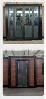 Huisdierenvriendelijke uitbreidbare sandwichpaneel containerhuis 20ft hondenkennel dierenverblijf cabin voor hotel & villa's