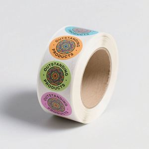 Cosmético profesional personalizado nuevo hacer holográfico pequeño círculo redondo holograma pegatina - Product Image 6