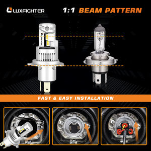 LUXFIGHTER Usine Vente en Gros Q16 H1 <span class=keywords><strong>H3</strong></span> H4 H7 H11 100W 8000LM 6000k Double Direct LED Phares Ampoules Pour Voiture Auto Camion - Product Image 5