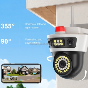 Yoosee Outdoor Three Lens Network 12MP PTZ Security Cameras 360 Ai <b>Motion</b> Detection PTZ Home WiFi IP Surveillance Bullet <b>Camera</b> - Product Image 4