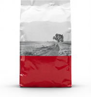 Sachet d'emballage alimentaire personnalisé imprimé avec fenêtre, thermoscellable, pour aliments pour animaux de compagnie, croquettes pour chiens et chats, et snacks