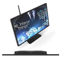 Fournisseur d'écrans tactiles ultra-minces ODM OEM Sinmar 21,5 22 pouces, écran LCD métallique de bureau industriel pour PC