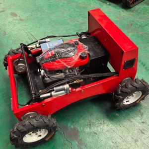 Tondeuse à gazon sans fil autopropulsée haut de gamme, industrielle, 2 temps, 144 cm³, 1300 W, à petites roues, télécommandée, à <span class=keywords><strong>batterie</strong></span> rechargeable - Product Image 1