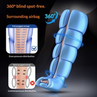 Bottes de compression pour les jambes 2025, 5 chambres, système de compression pour la récupération des jambes, bottes de récupération avec chauffage