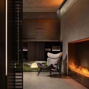 Modern Luxury Modular Wooden Furniture for Living Room Custom <b>Design</b> Fully Luxurious Cabinets for Apartments Villas Hotels - Product Image 6