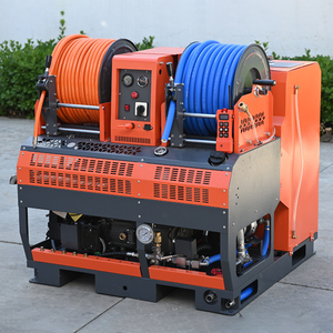 Machine de nettoyage de canalisations à jet d'eau haute pression 300 bar/40 lpm avec enrouleur de tuyau 12V pour le nettoyage des canalisations municipales - Product Image 2