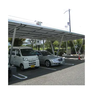 천사 태양 광 PV 지상 가격 알루미늄 구조 태양 전지 패널 자동차 주차 장착 구조