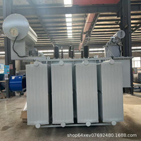 Transformateurs de puissance triphasés 200 KVA, 350 KVA, 450 KVA 50 Hz du fabricant, incluant des modèles 13,8 KV et 33 KV, offrant une économie d'énergie