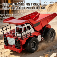 Camion benne télécommandé miniature 9 canaux 27 MHz avec éclairage, échelle 1:20, en vente