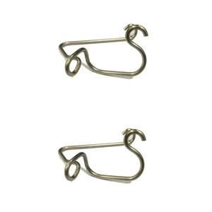 Clips de resorte de equilibrio electrónico de estilo bobina de resortes de forma de flexión de alambre de acero inoxidable - Product Image 3