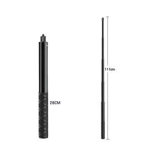 X629 120cm Invisible Selfie Stick Action Series aleación de aluminio Selfie Stick <span class=keywords><strong>accesorios</strong></span> de cámara de acción para <span class=keywords><strong>Insta360</strong></span> X3/<span class=keywords><strong>X2</strong></span>/<span class=keywords><strong>one</strong></span> Rs - Product Image 4