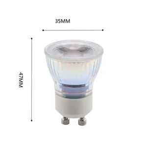 GU10 MR11 PANNOCCHIA HA CONDOTTO LA Lampadina 3W 110V 220V Dimmable HA CONDOTTO LA Lampada AC/DC 12V 35mm Ha Condotto Il Riflettore Caldo/Natura/Bianco Freddo GU 10 PANNOCCHIA HA CONDOTTO LA luce