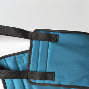 Ceinture de transfert Magic Slider M en tissu bleu doux pour la peau, pour l'assistance des personnes âgées - Product Image 2