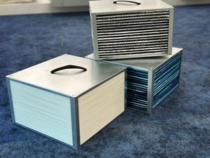Nouveau système de Ventilation d'air de récupération de chaleur HVAC EPP MVHR Air frais HRV pour la Construction de filtres de boîte de villas - Product Image 6