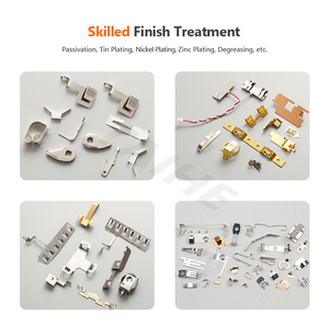 OEM tùy chỉnh đồng thau thép kim loại Pin Clip Bộ phận thiết bị đầu cuối lÁ mùa xuân điện liên hệ với PCB - Product Image 3