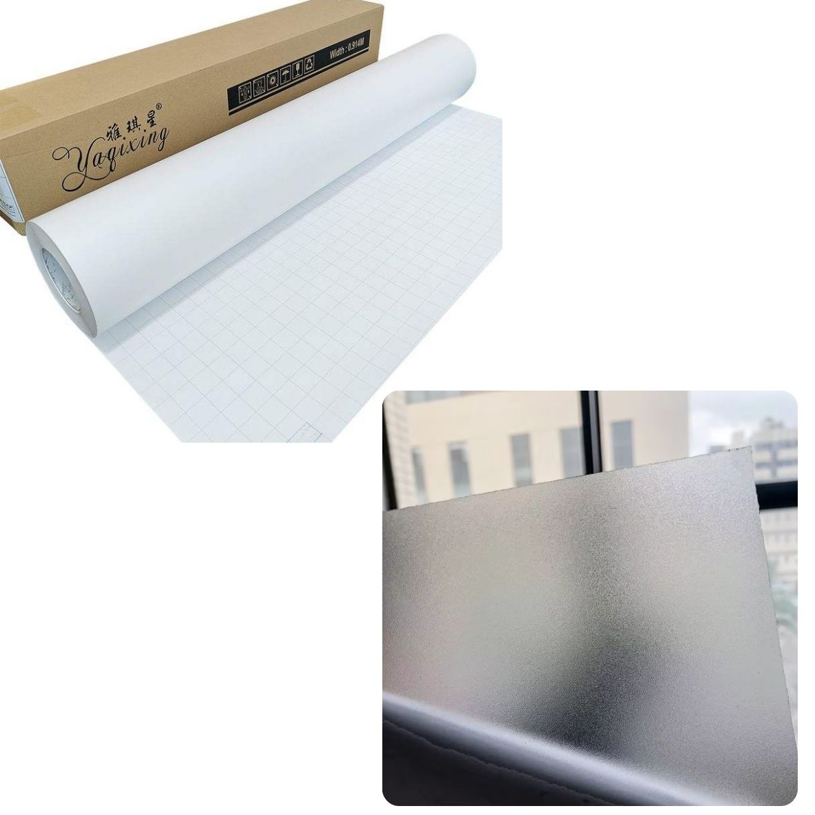 Hot Transparent PVC Self-Adhesive Matte Surface Cold Laminating Film Water Resistant for Advertising Protective Materials