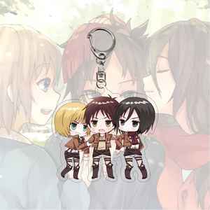 Vente en gros de figurines d'<span class=keywords><strong>anime</strong></span> personnalisées imprimées UV Porte-clés pendentif en acrylique pour bijoux Cosplay-Cadeau idéal pour les amis - Product Image 3