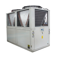 Refroidisseur d'air sec sur pied à moteur CC 500 kW, compatible CO2, pour systèmes de réfrigération industrielle et de supermarchés