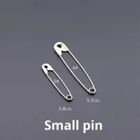 Épingles de sûreté en métal épaissi simples pour sacs à vêtements bricolage à la main mode bijoux écologiques accessoires de couture Minglan CN/GUA