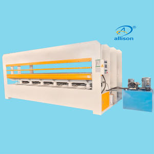 定制单板表面木胶合板家具地板木工机械液压热压机 - Product Image 1