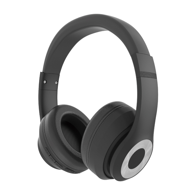 OEM Light Weight Wireless Bluetooth Headphones With Replaceable Battery Foldable Over-Ear Headsets 30H Playtime For Travel