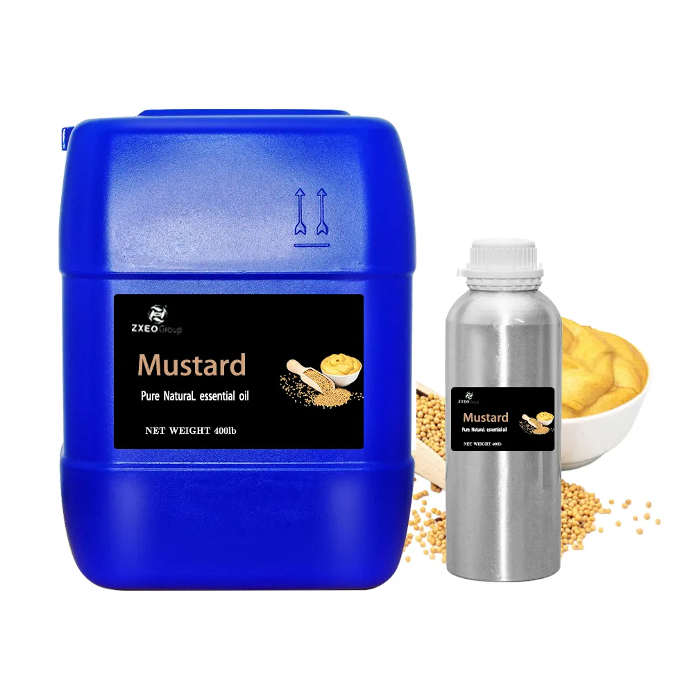 OEM ODM Wholesale Food Grade 100% Pure Mustard Oil Wasabi Essential Oil Bulk for Food Flavor