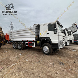 Venta caliente SinoTruck HOWO 371 Camión volquete Nuevo Euro 2 HOWO 6x4 Camión diésel automático para transporte de construcción 8x4 Drive - Product Image 5