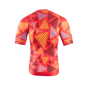 Maillot <span class=keywords><strong>de</strong></span> cyclisme <span class=keywords><strong>homme</strong></span> Aero Race Fit pour vélo <span class=keywords><strong>de</strong></span> route, manches courtes, anti-humidité, respirant, poche zippée, UPF50, vêtements <span class=keywords><strong>de</strong></span> cycliste, fabrication usine - Product Image 5