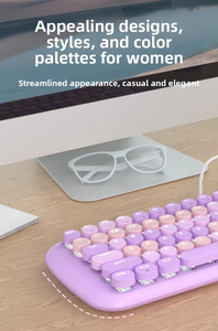 High Aesthetic 87-<b>Key</b> RGB Backlit Mechanical Keyboard New Computer Keyboard for Laptop Hot Sale Candy M - Product Image 2