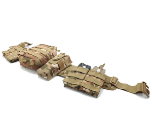 DFU122 Ceinture tactique multifonction camouflage pour extérieur et cosplay, avec pochettes, vente en gros - Product Image 2