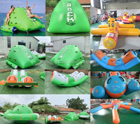 Jeux aquatiques gonflables en PVC / Jeux flottants gonflables UFO / Jouets aquatiques gonflables Aqua Saturn