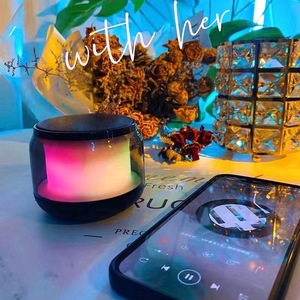 3w शक्तिशाली वूफर आउटडोर वायरलेस डीजे पार्टी स्पीकर rgb स्मार्ट पोर्टेबल गेमिंग रंगीन मिनी स्पीकर - Product Image 4