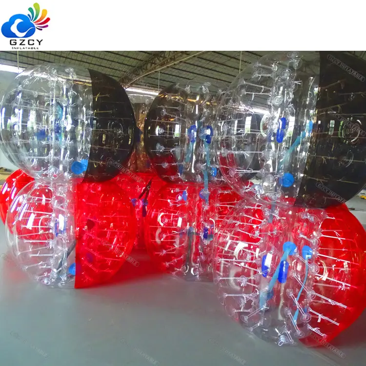 Parachoques inflable bolas burbuja de fútbol trajes