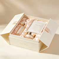 Caja Rígida Magnética de Cartón de Lujo con Recubrimiento UV Personalizado, Fabricada con Materiales Reciclados, para Empaque de Cosméticos y Cuidado de la Piel