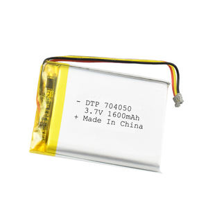 704050 3,7 v 1600mah lithium polymer rechargeable battery - Product Image 2