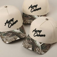 Fabricante de Gorras Bordadas Personalizadas, Gorra de Béisbol Táctica de Camuflaje para Caza, Gorras de Camuflaje con Cierre a Presión, Gorras de Béisbol con Diseño de Árbol