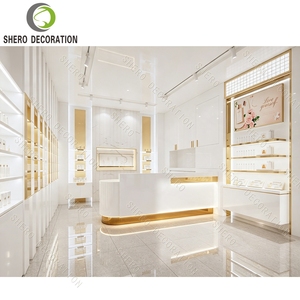 One-Stop Cosmetic Shop Fit-Out Cosmetic Showcase Display <b>Cabinet</b> Beauty Retail Space Design Factory Custom Made - Product Image 1