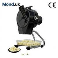 Cortadora de Ajo Comercial JS-150W, Trituradora de Jengibre, Cortadora de Cebolla, Cortadora de Chile, Máquina de 4 mm para Cocina de Restaurante