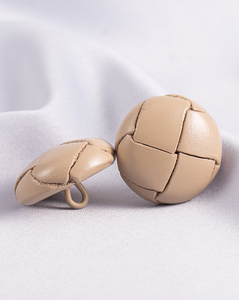 Handmade Leather Covered <strong>Buttons</strong> Multi-Size in Stock Real Leather Wrap Shank <strong>Button</strong> for Clothes Custom <strong>Design</strong> Eco-Friendly - Product Image 3