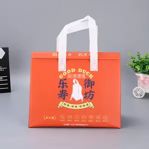 Оптовая продажа нетканые алюминиевые фольги многоразовые изолированные обеденные ламинированные сумки-охладители с отделением
