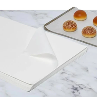 Papier enduit de silicone double face papier de cuisson en silicone double face