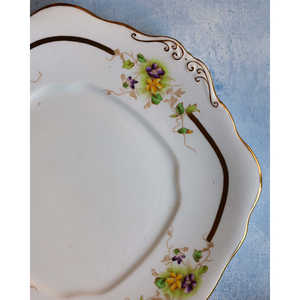 Tasse à thé en porcelaine anglaise personnalisable de 200 ml avec motif floral classique de violettes pour le thé et le café, pour les boissons et les promotions - Product Image 2