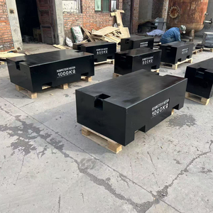 اختبار وزن الحديد الزهر 1 طن في درجة <span class=keywords><strong>M1</strong></span> وزن المعايرة مع شعار مخصص مجاني - Product Image 5