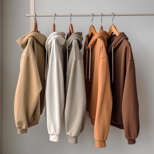 Sudadera con capucha y Sudadera de felpa francesa de algodón 100% de calidad de lujo de peso pesado para hombre, logotipo estampado personalizado, ajuste grueso y de gran tamaño - Product Image 3