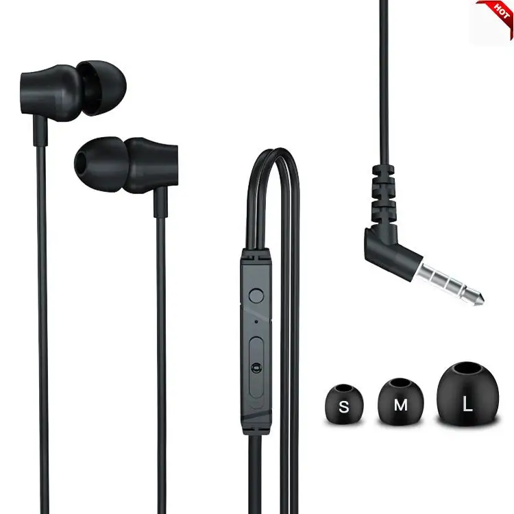 Lenovo QF320 Spina di 3.5mm In-ear Scorrevole di Controllo del Filo auricolari Stereo cuffie lenovo auricolari fone de ouvido audifono lenovo