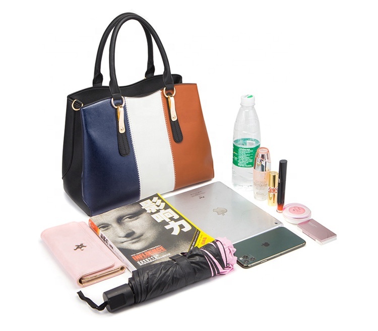 Women’s PU Leather Handbag Set – 4-Piece Fashion Top Handle Satchel Purse Collection - View 2