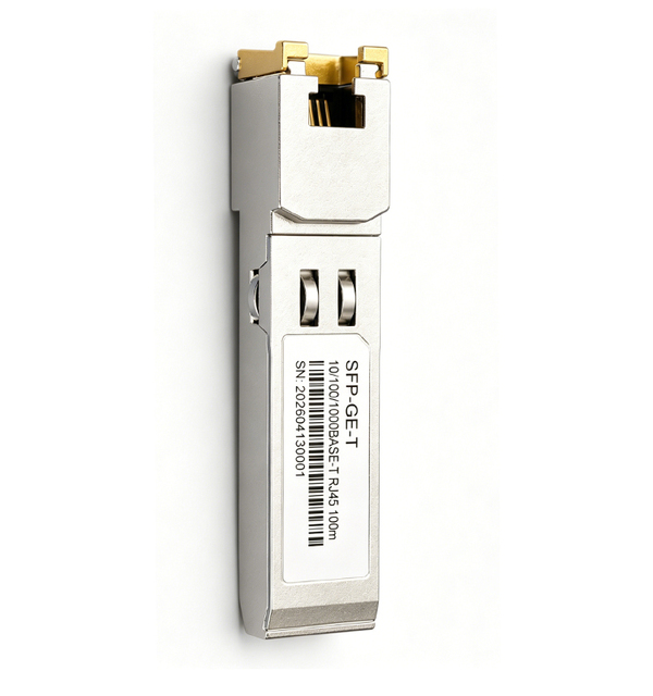 10G SFP+ RJ45 Copper Transceiver Module RJ45 Connector Transmission up to 30m for Cat6a Cat7 Copper Cable