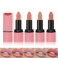 Pabrik Lipstik Matte Custom Nude Halus Tahan Lama Creamy Lip Glaze Pigmentasi Tinggi Riasan Bibir OEM ODM Label Pribadi Kosmetik