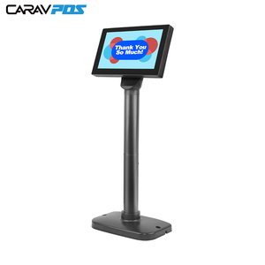 Máquina POS OEM con Pantalla LCD IPS de <span class=keywords><strong>7</strong></span> Pulgadas, Soporte Ajustable, Solo USB, para Comida Rápida para Llevar, Pantalla Secundaria - Product Image 1