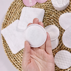 Dischetti di Cotone Multiuso per Pulizia Viso, Rimozione Smalto, Assorbimento Tonico, Spessi, Morbidi, Usa e Getta, Salviette Cosmetiche in Cotone - Product Image 2